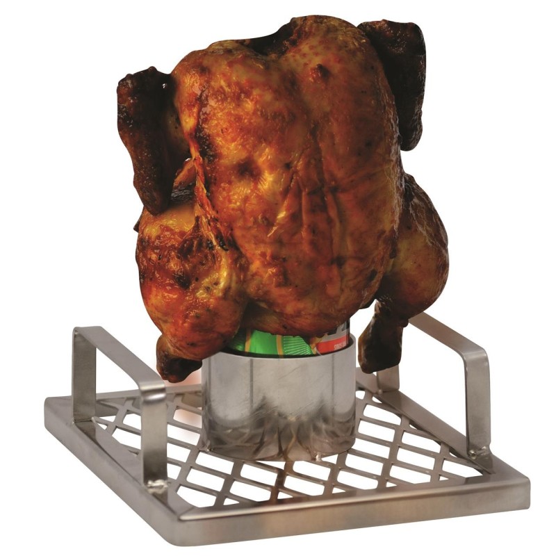 Coyote Chick 'N' Brew Stainless Steel BBQ Single Roaster