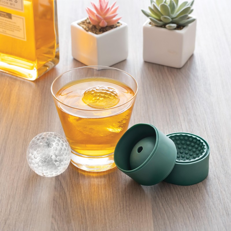 Golf Ball Ice Ball Moulds - Set of 2