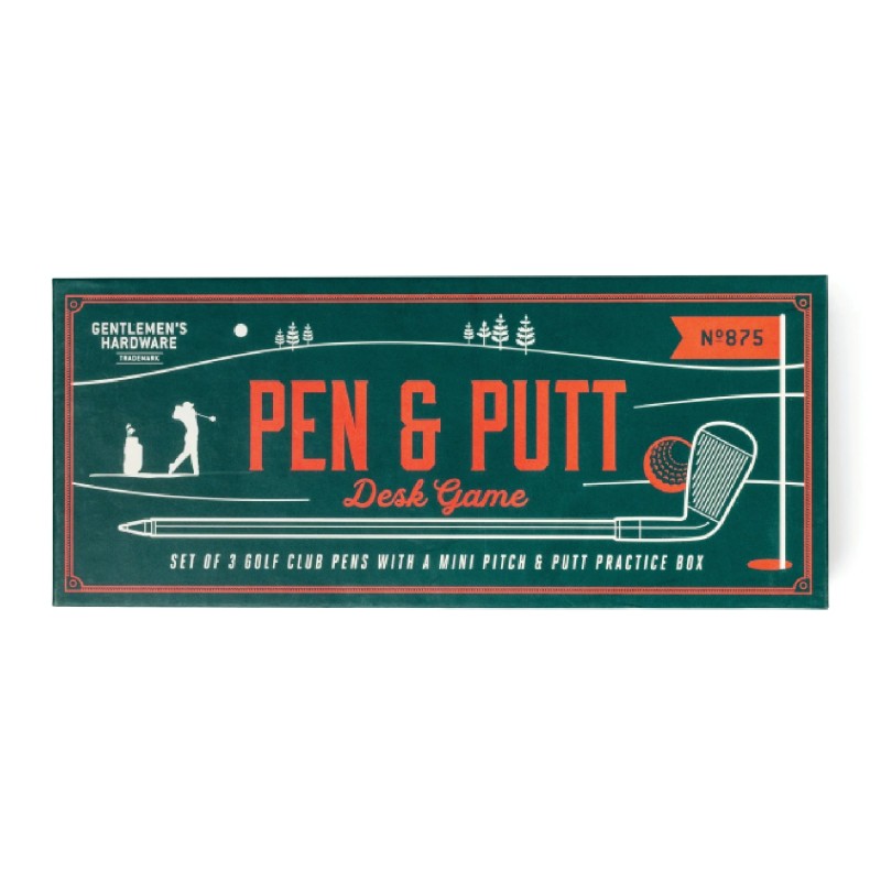 Golf Club Pen and Putt Desk Game by Gentlemen's Hardware