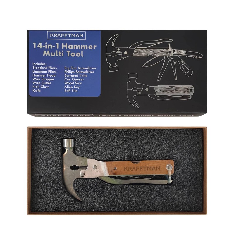 14-in-1 Hammer Multi-Tool by Krafftman