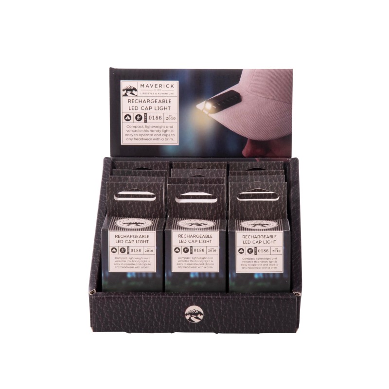 Rechargeable LED Cap Light