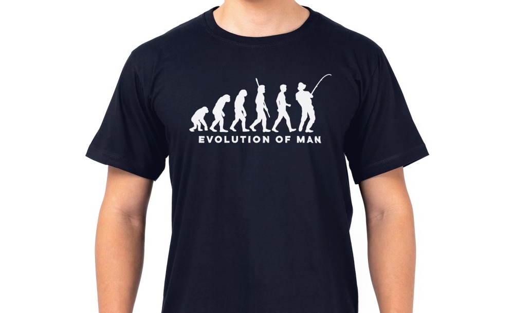 Evolution Of Man Fishing Shirt