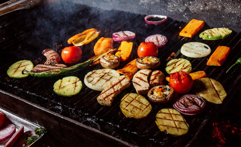 Grilled Vegetables On Bbq