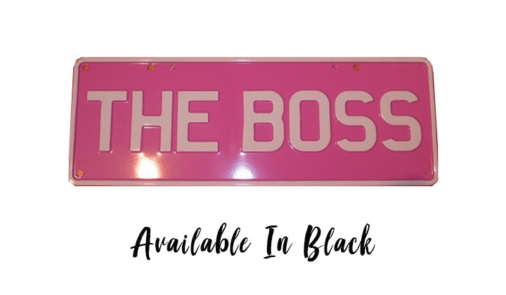The Boss Plate