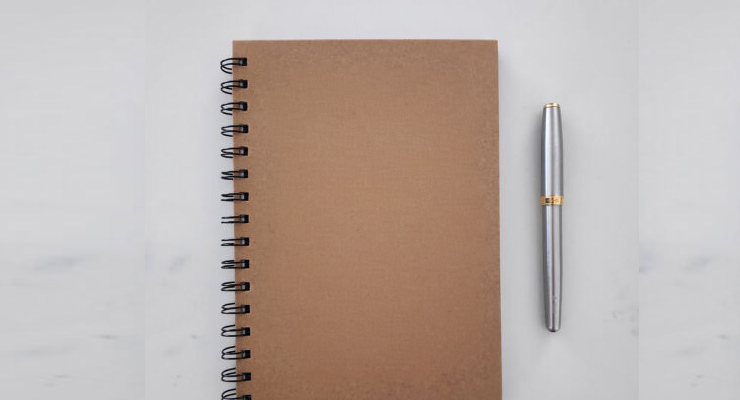 Peronalised Note Book Blank