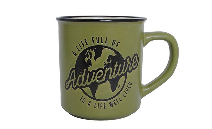 A Life Full Of Adventure Manly Mug