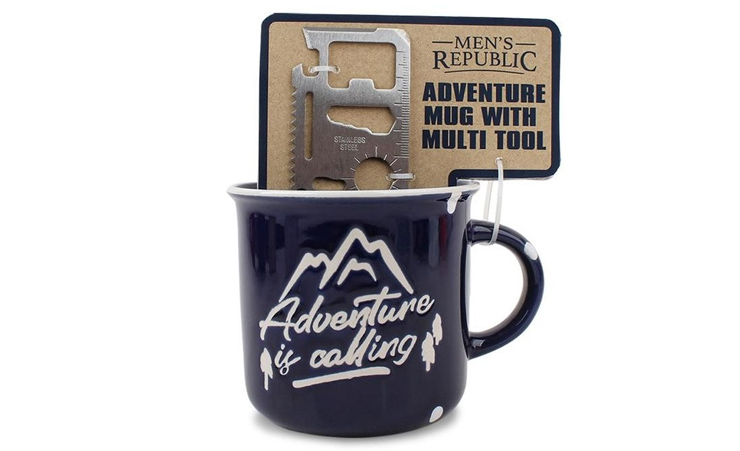 Adventure Mug With Multitool Card