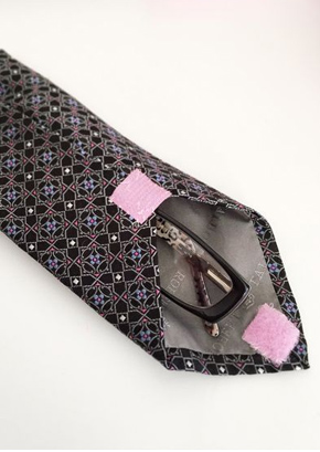 Diy Necktie Glaasscase