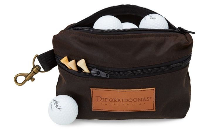 Golf Balls And Tees Pouch By Didgeridoonas