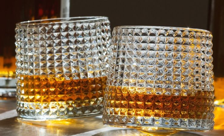 Tippling Tumblers Whisky Glasses Set Of 2