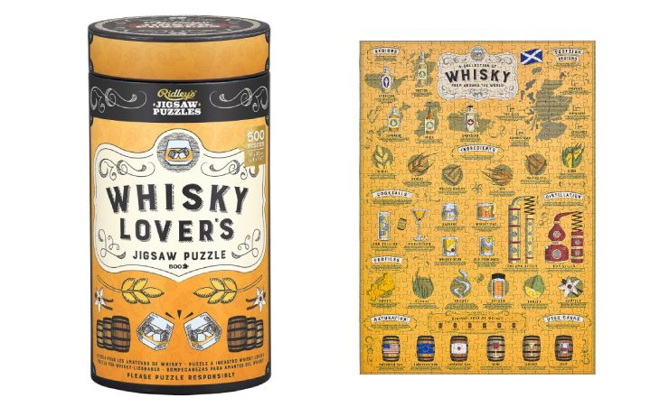 Whisky Lovers 500pc Jigsaw Puzzle