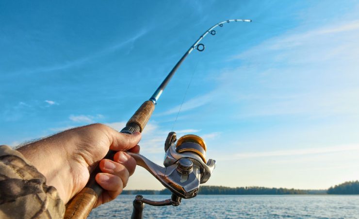 Man Fishing Pov View