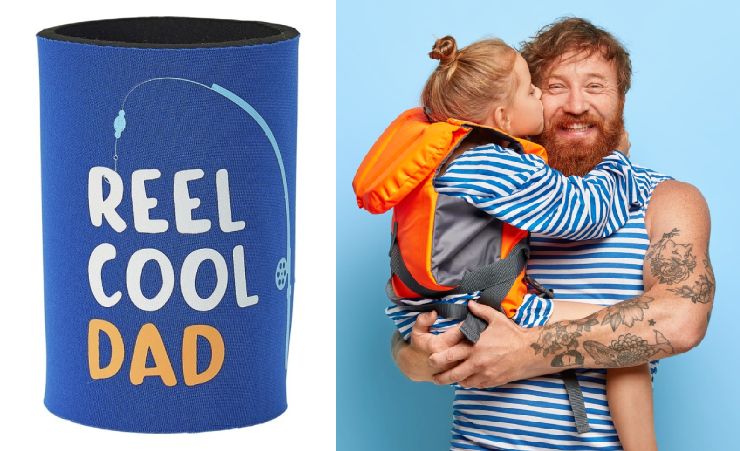 Reel Cool Dad Stubby Holder