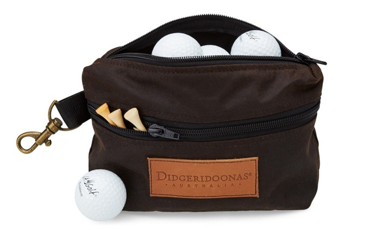 Golf Balls And Tees Pouch By Didgeridoonas