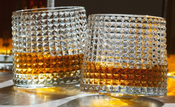 Tippling Tumblers Whisky Glasses Set Of 2