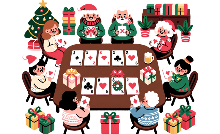 Christmas Draw Card Game 1