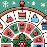 Christmas Gift Exchange Game Wheel