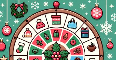 Christmas Gift Exchange Game Wheel