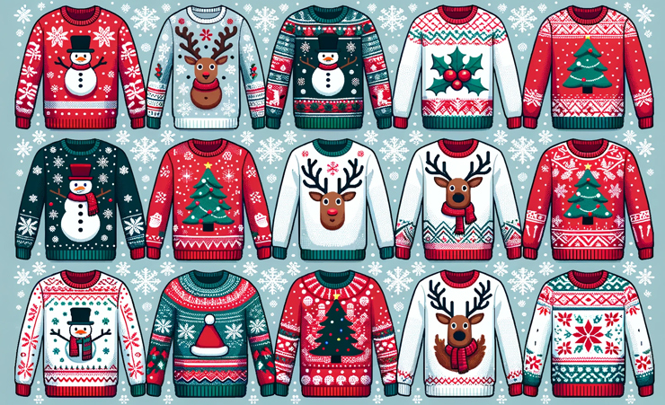 Christmas Sweater Gift Exchange 1