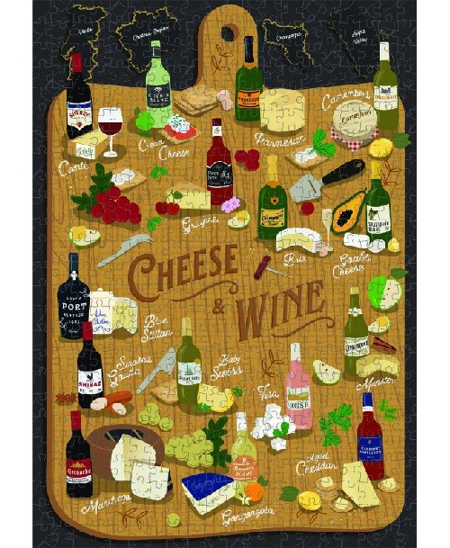 Cheese And Wine Puzzle