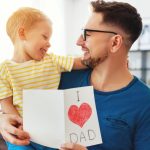 Dad Receiving Card From Child