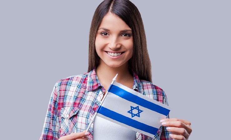 Israeli Women Flag