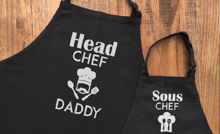 Custom Head Chef Apron