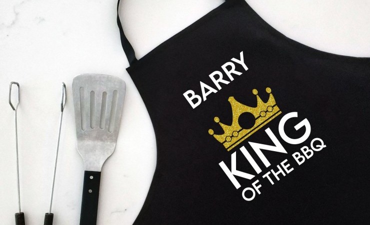 King Of The Bbq Apron