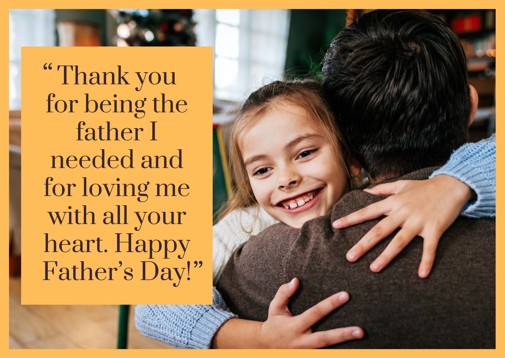 Foster Child Father's Day Message