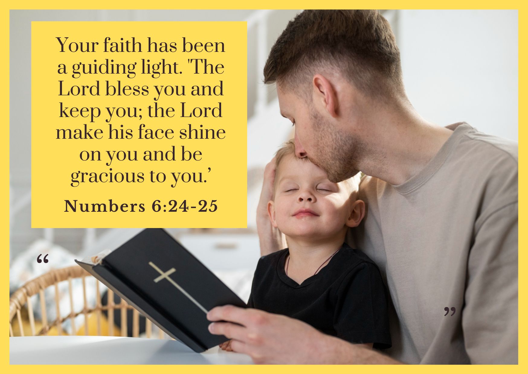 Bible Verse Father's Day Message