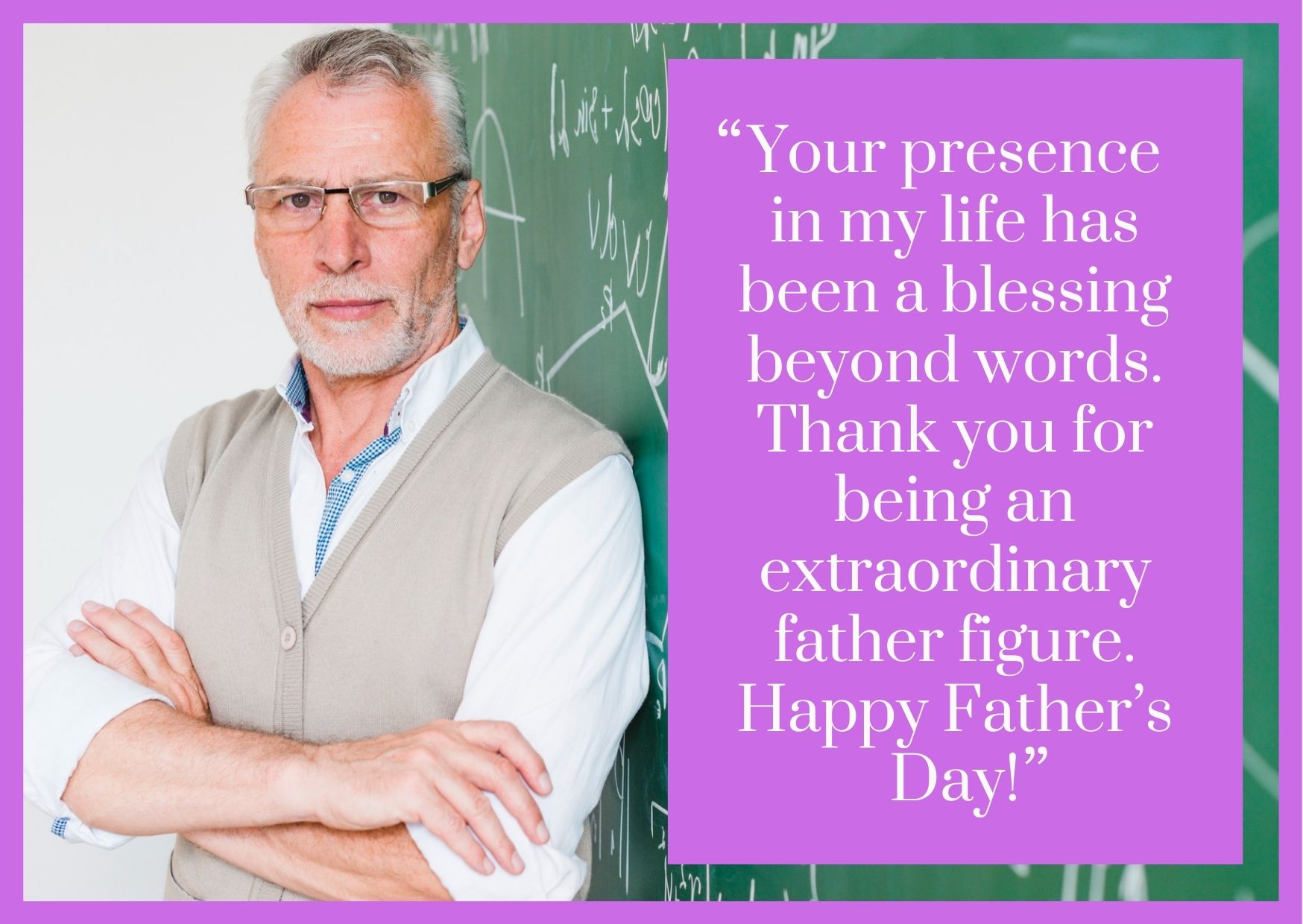 Father Figure Father's Day Message