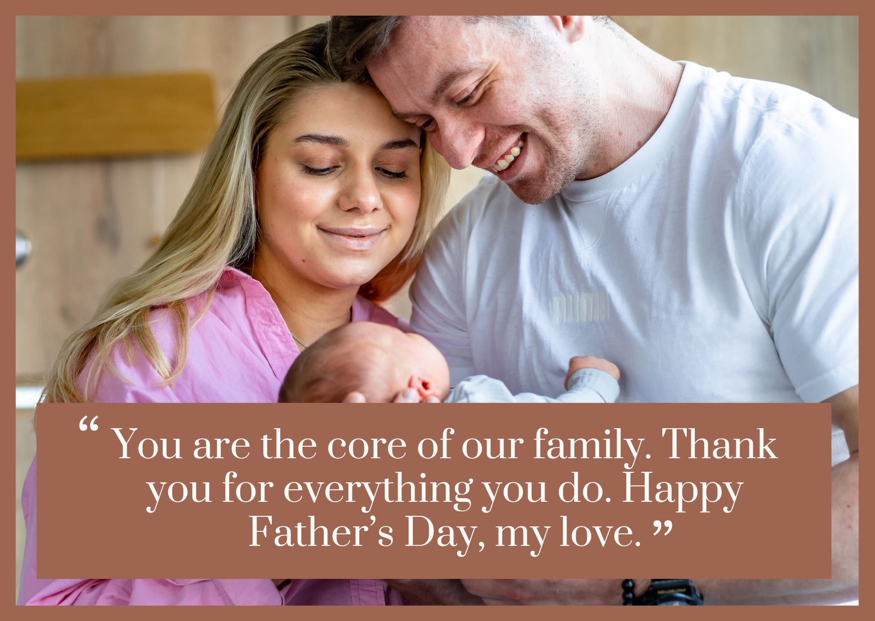 From Spouse Father's Day Message