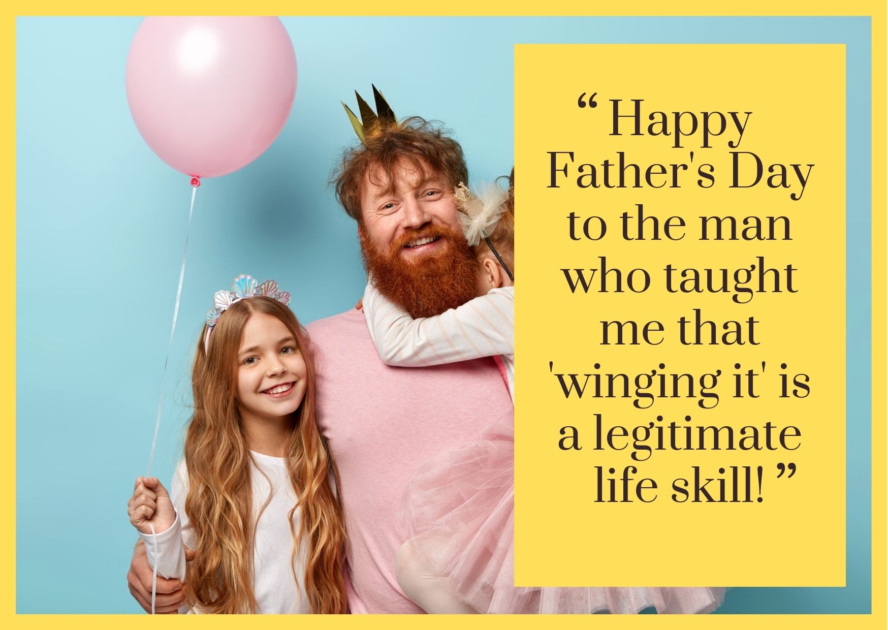 Funny Father's Day Message