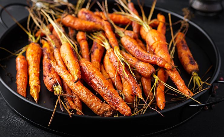grilled baby carrots