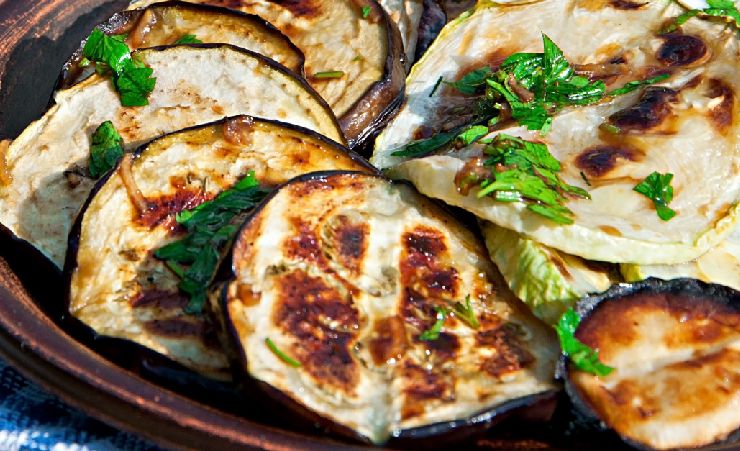 grilled eggplant
