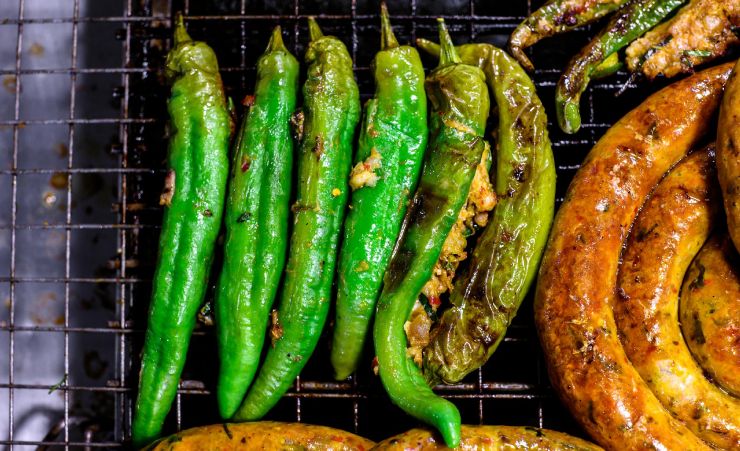 grilled jalapenos