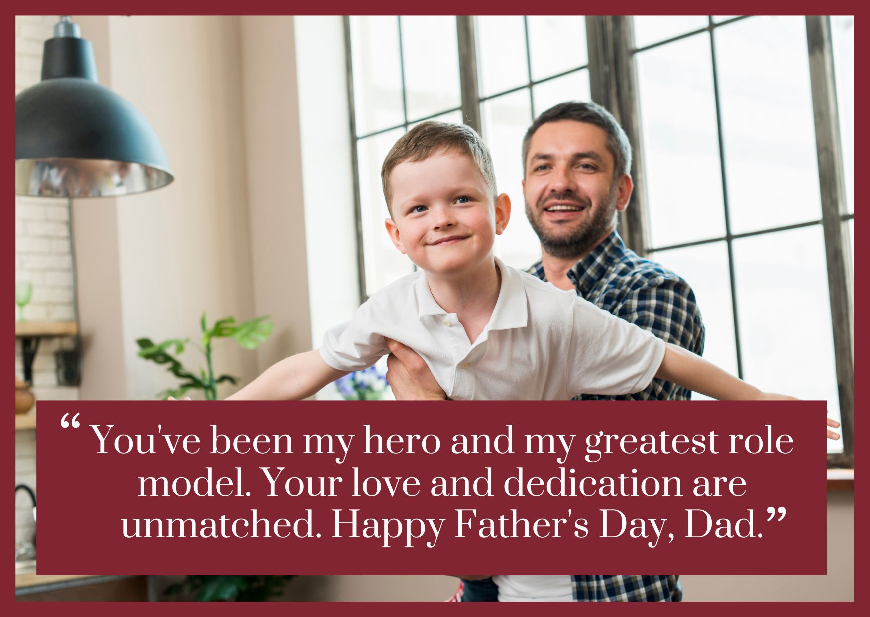 Heartfelt Father's Day Message