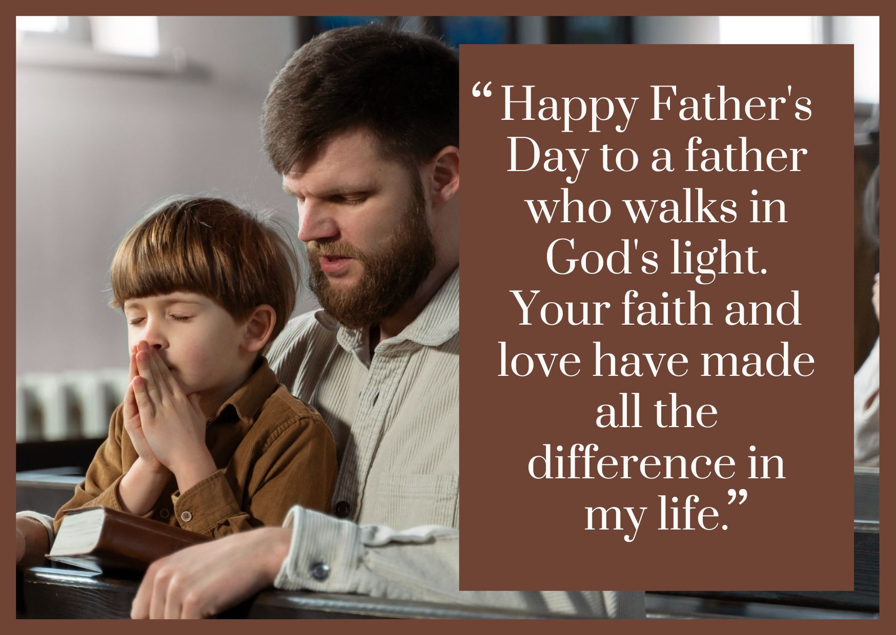 Religous Father's Day Message