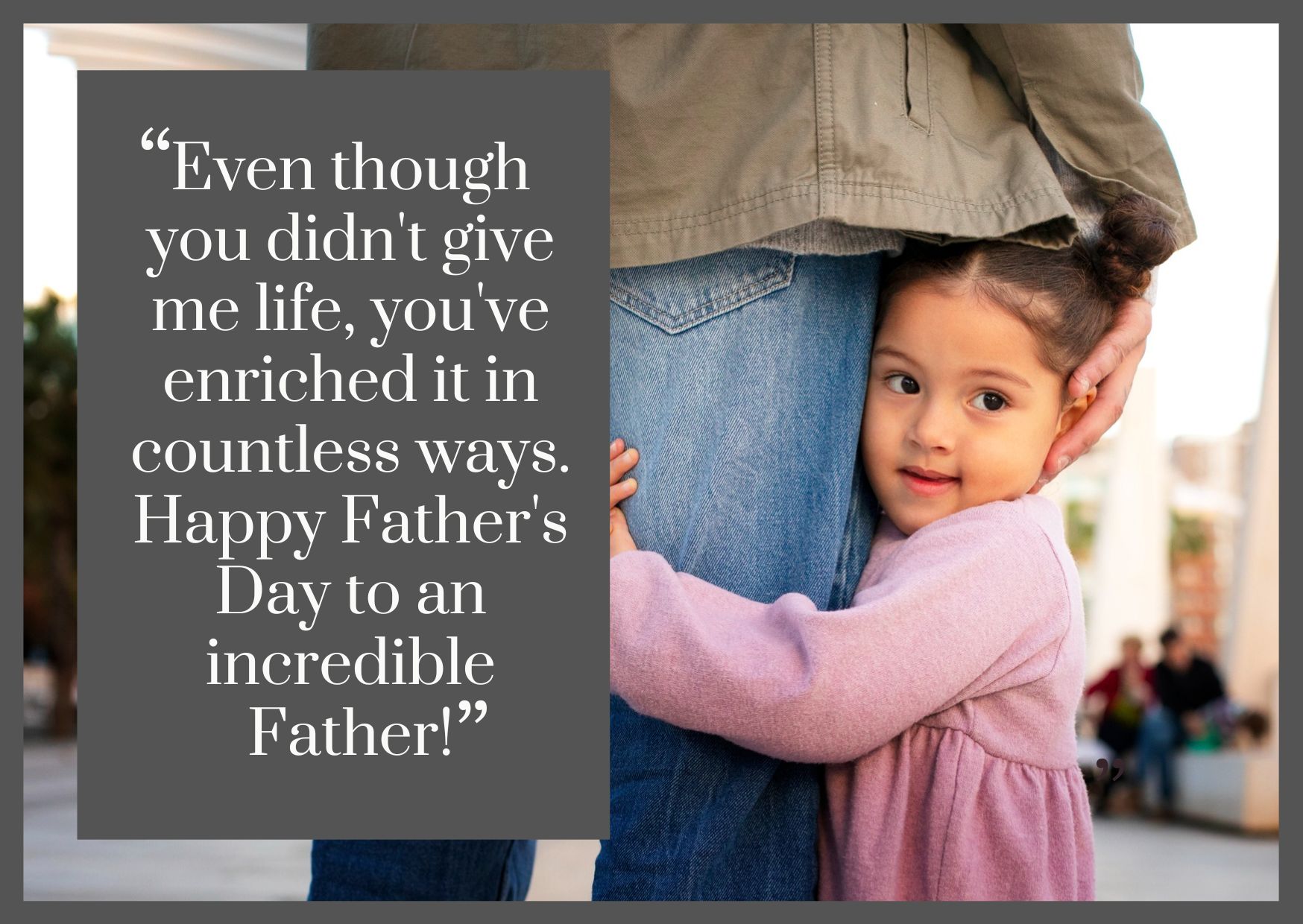 Stepfather Father's Day Message