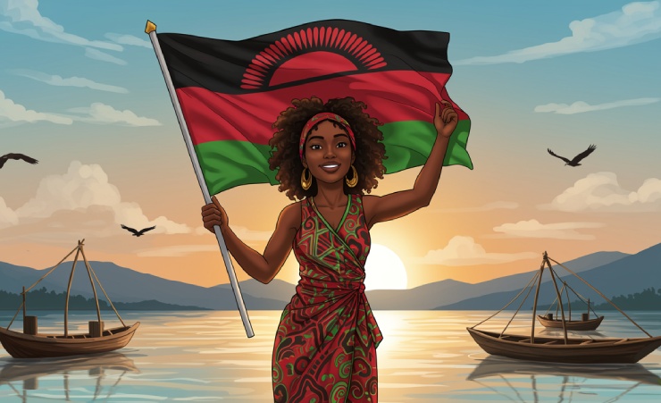 Malawian-flag-mothers-day