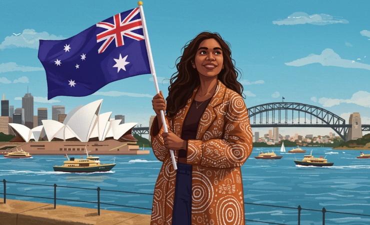 Australia Mothers Day Flag 1