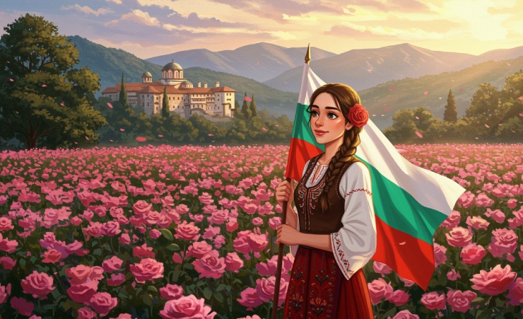 Bulgaria Flag Mothers Day