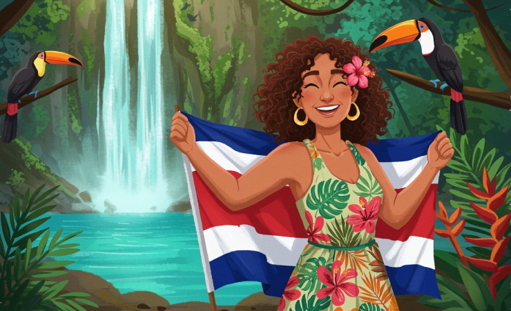 costa-rican-mothers-day-flag