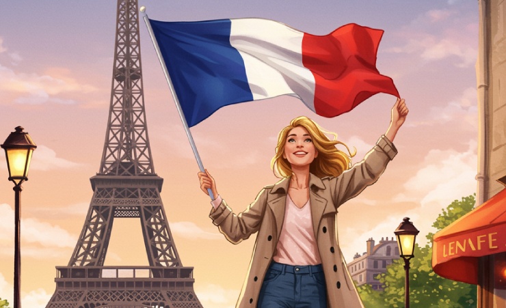 France Flag Mothers Day