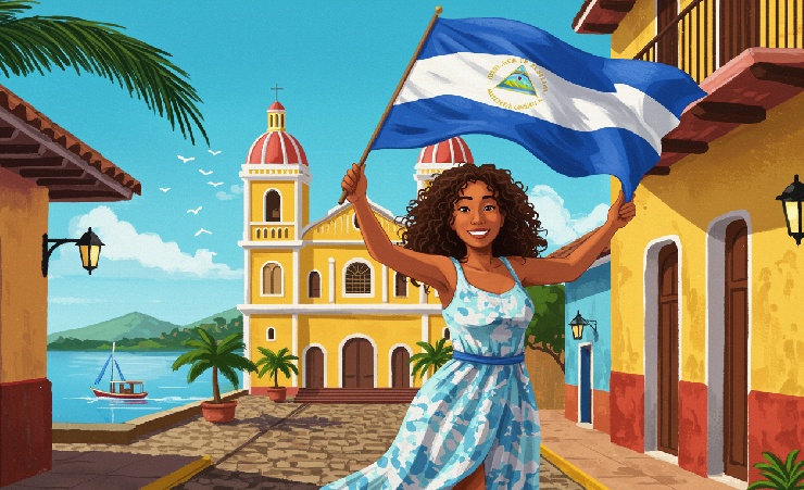 nicaraguan-mothers-day-flag