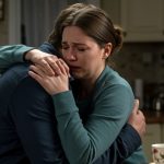 Sad People Grieving Death Of Mother