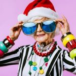 Grandma Christmas Happy