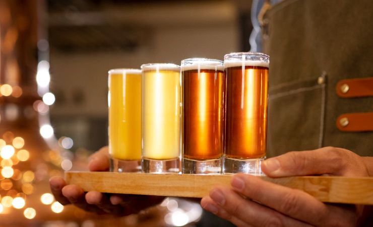 Craft Beer On Paddle