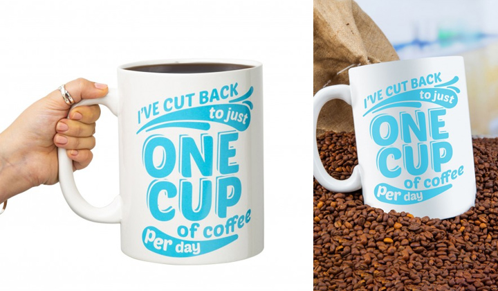 One Cup Of Coffee Giant Mug