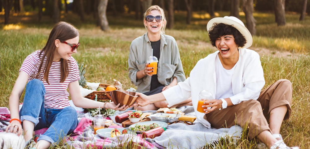 Girls Going On A Picnic